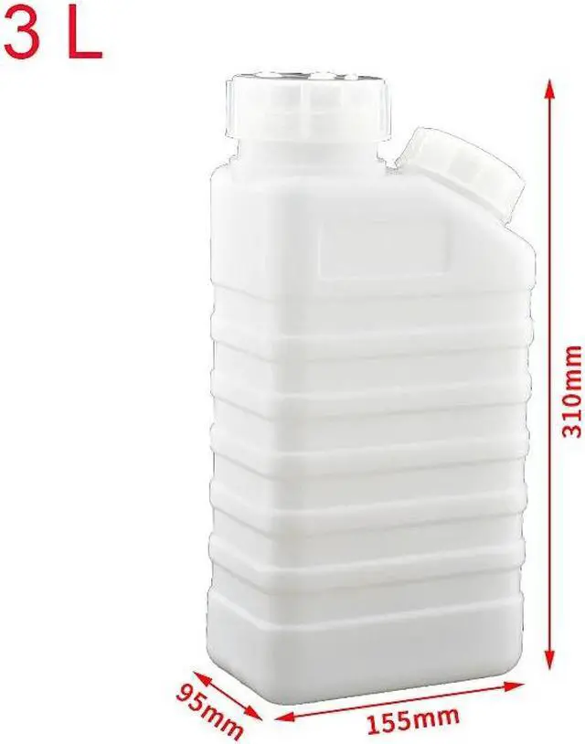 Main image of 1PC Corrosion resistant White UV Eco solven ink box ink tank ink kettle for eco solvent and UV printer(3000 ML White)