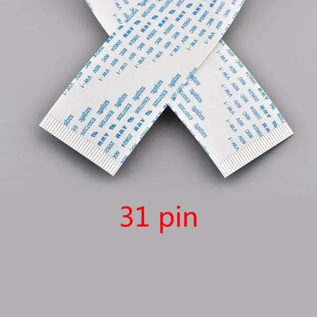 Main image of 10pcs DX5 head cable 31pins Forepson-DX5 printhead cable FFC flat data cable for Allwin Xuli Aifa Witcolor Human Design plotter(40cm)