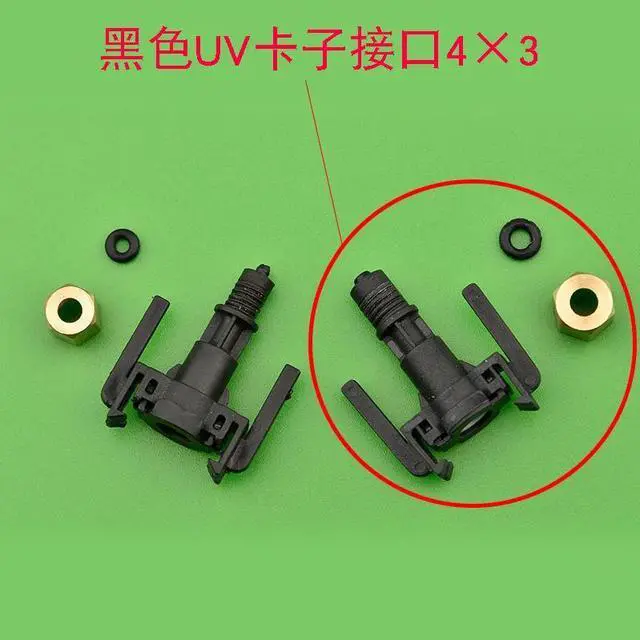 Main image of 10PCS  ink damper dumper connector Copper Screw adapter formimaki-JV33 cjv30 jv5 xp600 tx800 for galaxy eco solvent printer(4x3mm)