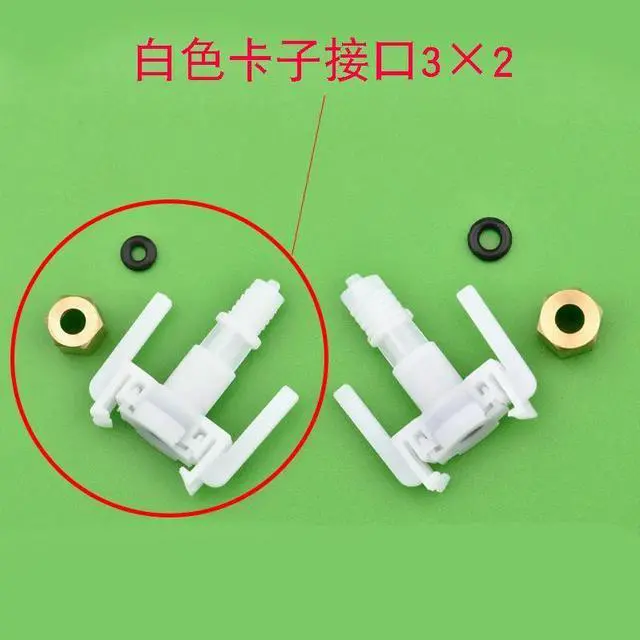 Main image of 10PCS ink damper dumper connector Copper Screw adapter formimaki-JV33 cjv30 jv5 xp600 tx800 for galaxy eco solvent printer(3x2mm)