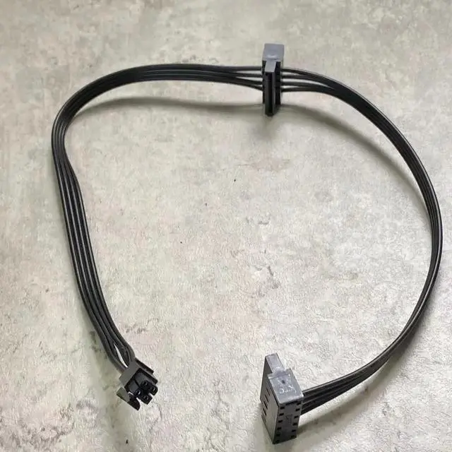 Main image of For Main Board Interface Small 4Pin to Two SATA SSD Power Supply Cable 1Pc 45CM Cable MINI 4 Pin Turn 2 SATA Power Supply
