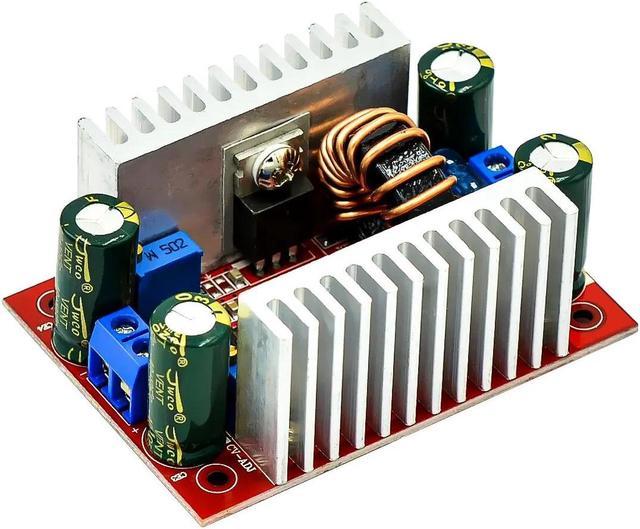 DC 400W 15A Step-up Boost Converter Constant Current Power Supply LED  Driver 8.5-50V to 10-60V Voltage Charger Step Up Module 