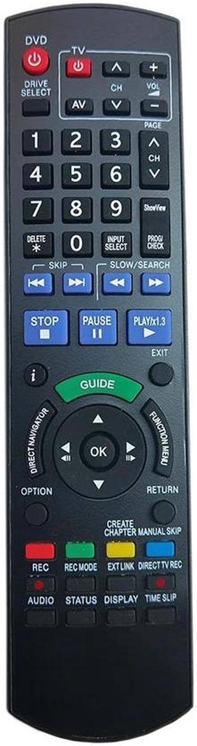 Remote Control Replace For P-anasonic DVD Recorder N2QAYB000125 DMR-EH67  DMR-EH68 DMR-EH770 DMR-PWT500GL DMR-EH57 DMR-EH58