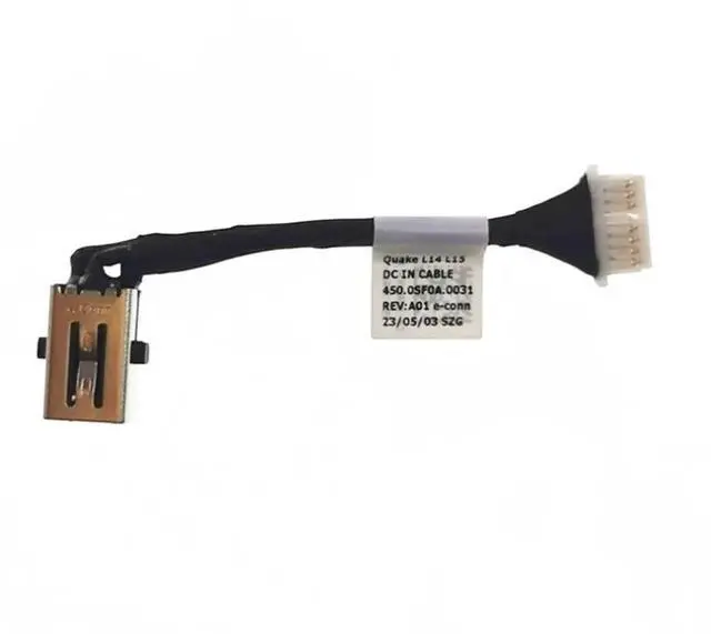 Alt view image 2 of 3 - For   DI  ER Latitude 3440 3540 E3440 E3540 Laptop DC Power Connector Jack DC-IN Charging Flex Cable 00R2W9 450.0SF0A.0031
