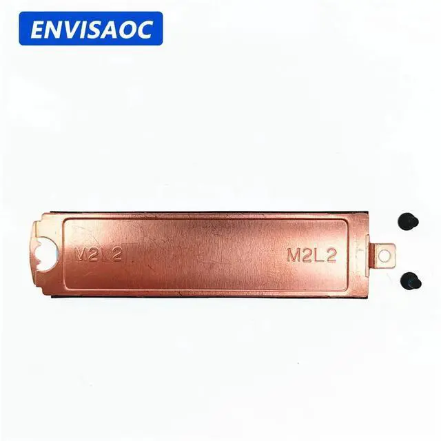 Alt view image 4 of 4 - For   DI  ER Latitude 5521 5531 E5521 E5531 Precision 3561 3571 M3561 M3571 laptop M.2 2280 SSD Hard Drive Mounting Bracket Heatsink
