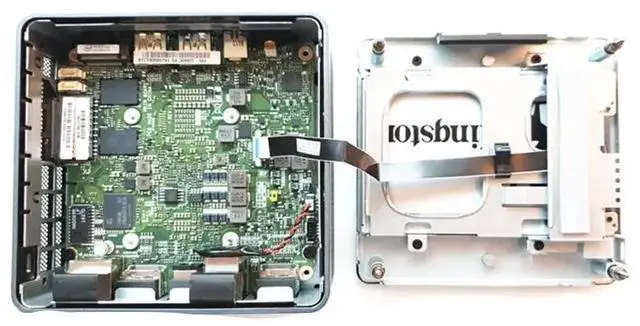 Alt view image 2 of 4 - For Intel NUC10 10th NUC11 11th NUC8 NUC9 NUC10 NUC12 Studio 12 12th mini desktop SATA Hard Drive HDD SSD Connector Flex Cable