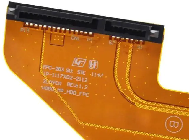 Alt view image 3 of 4 - For   VPCSE VPC-SE VPCSE17 PCG-41411P PCG-41412L Laptop SATA Hard Drive HDD SSD Connector Flex Cable FPC-263 1P-1117X02-2112
