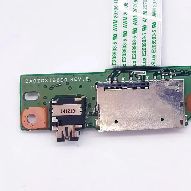 Alt view image 3 of 5 - For  aspire R14 R3-431 R3-431T R3-471T Laptop Card reader audio headset USB Jack Power Button Board Cable switch DA0ZQXTB8E0
