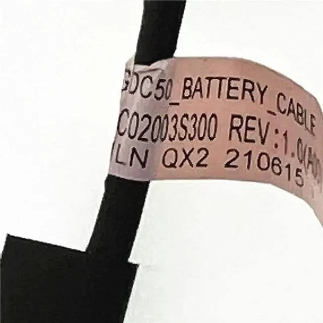Alt view image 4 of 5 - Battery Flex Cable For   DI  ER Latitude 7520 E7520 GDC50 laptop Battery Cable Connector Line Replace 0Y0VPK DC02003S300