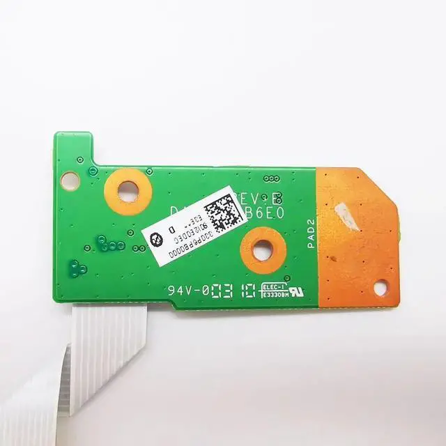 Alt view image 4 of 5 - For  Compaq Presario CQ61 CQ71 G61 G71 Series laptop Power Button Board with Cable switch Repairing Accessories DA00P6PB6E0