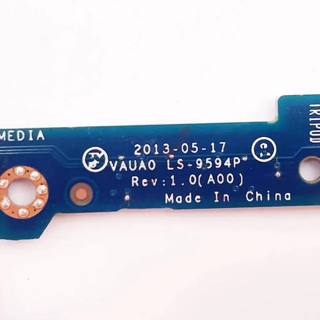 Alt view image 3 of 5 - For   DI  ER Latitude 7440 E7440 Laptop Volume control sound Button Board Cable switch Repairing Accessories VAUA0 LS-9594P