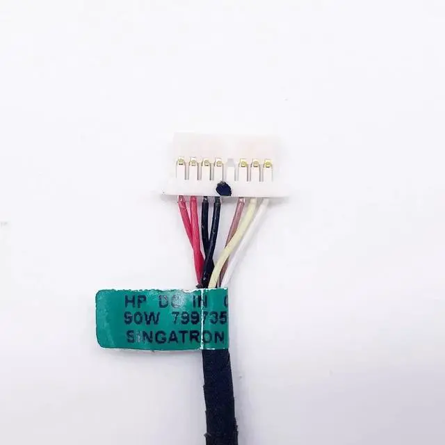 Alt view image 3 of 5 - For  240 245 G7 246 G7 240 G8 245 G8 246 G8 340S G7 TPN-I131 Laptop DC Power Jack DC-IN Charging Flex Cable 799735-F51 7CM