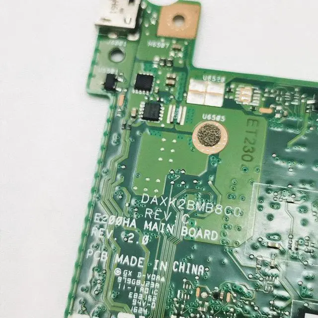 Alt view image 5 of 6 - Model1(UMA Z8300 2GB 128GB)
For  E200H E200HAN Laptop Motherboard E200HA with Z8300 CPU 2GB-RAM 32G/128G-SSD Full