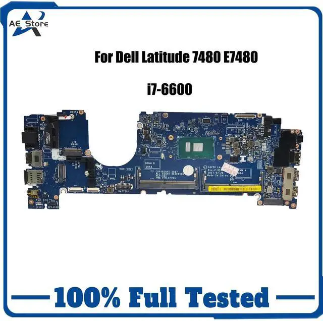 Main image of Model3(UMA I7-7600U)
For  Latitude 7480 E7480 Laptop Motherboard LA-E131P 0CXW 04GTKN 0N480V 0F48ND i5 i7 6/7th Gen CPU Notebook Mainboard