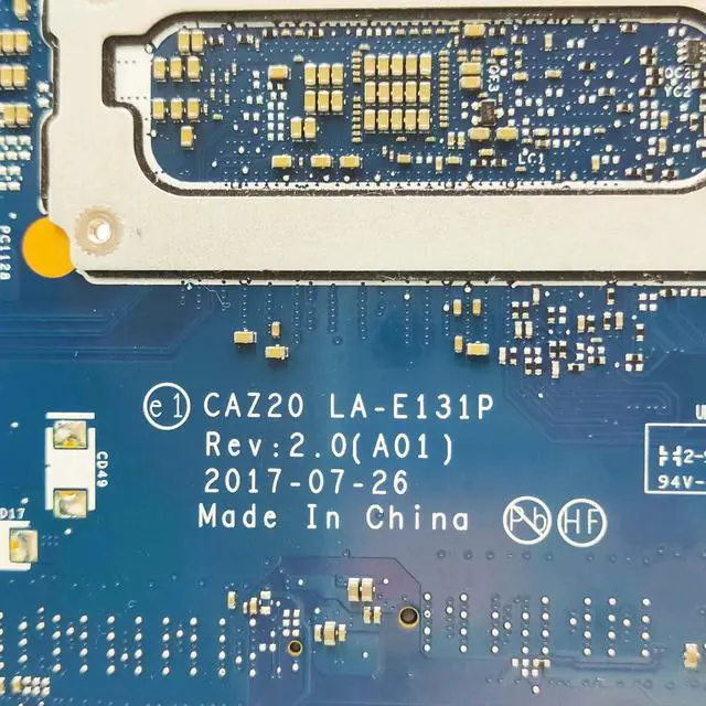 Alt view image 5 of 6 - Model3(UMA I7-7600U)
For  Latitude 7480 E7480 Laptop Motherboard LA-E131P 0CXW 04GTKN 0N480V 0F48ND i5 i7 6/7th Gen CPU Notebook Mainboard