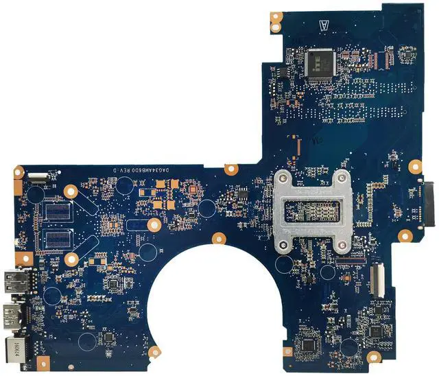 Alt view image 3 of 6 - Model2(UMA I3-7th)
For  PAVILION 15-AU Laptop Motherboard DAG34AMB6D0 With i5-7200U CPU GT940M GPU Mainboard 907408-601 G34A Pavilion