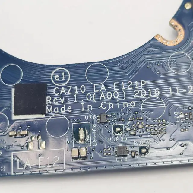 Alt view image 5 of 6 - Model3(UMA I7-6600U)
For  Latitude E7280 7280 Notebook Mainboard LA-E121P LA-E122P 0R5YF6 02CR 0Y044T 0NYJY5 I5 I7 6/7th Laptop Motherboard