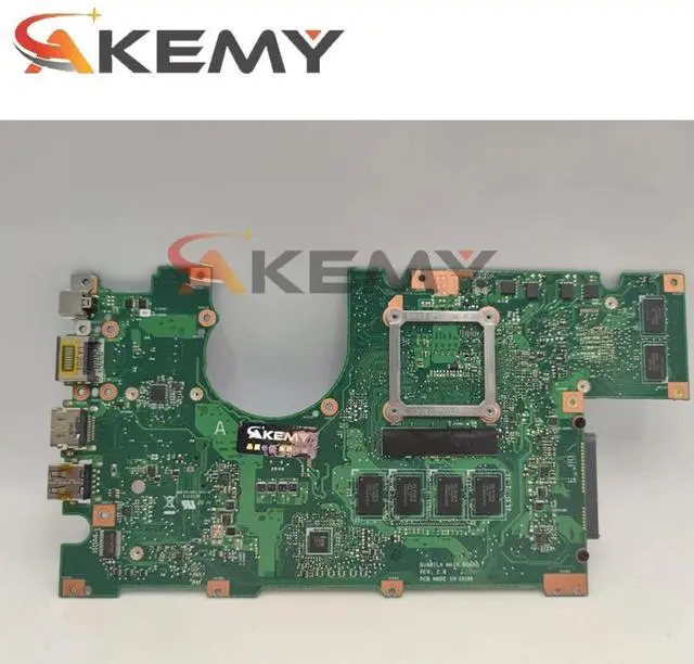 Alt view image 3 of 6 - Model2(UMA I5-4th 4GB)
For  Higerformance Mainboard BU401LA Laptop Motherboard BU401LAV BU401LG CPU i3 i5 i7 4GB 8GB RAM ed