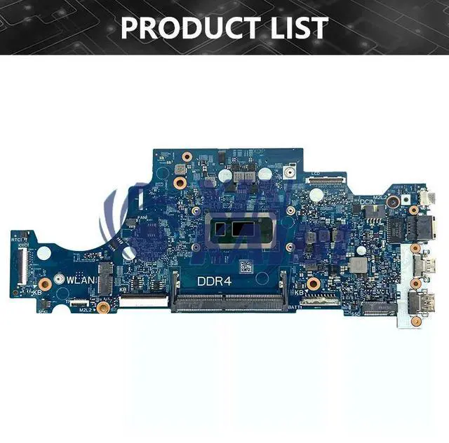 Alt view image 4 of 6 - Model2(UMA 19717-1 I3-8145U)
For  Lattude 3310 Laptop Motherboard 19717-1 With 5405U i3-8145U I5-8265U 06D967 06D915 06C776 Notebook Mainboard Tested