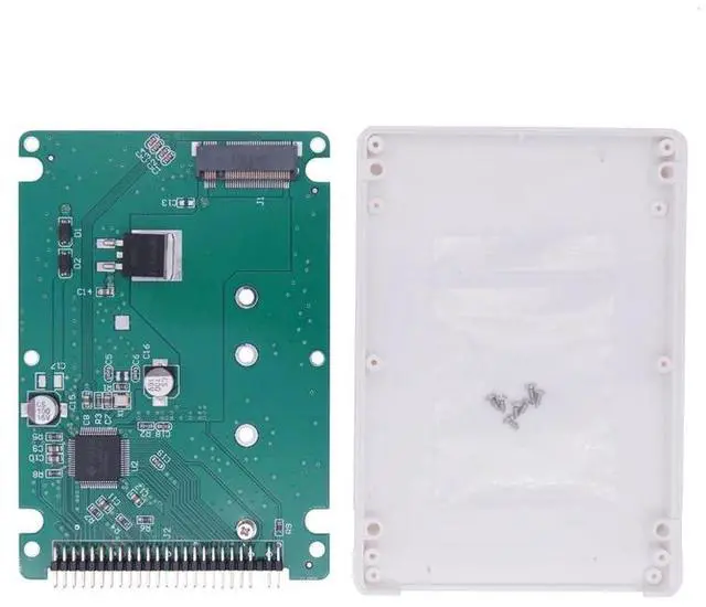 Alt view image 4 of 6 - :(White)
M.2 to IDE Enclosure Case Box B+M Key NGFF M.2 SATA SSD to 2.5" IDE Converter M2 IDE Adapter Support 2230 2242 2260 2280 M.2 SSD