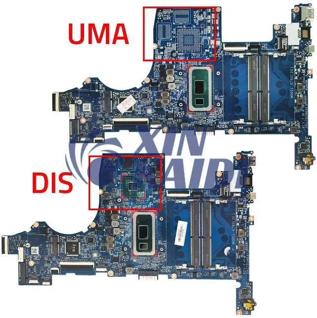Alt view image 2 of 6 - Model3(UMA I3-8145U)
For  Pavilion 15T-CS 15-CS Mainboard DAG7BDMB8F0 862398-855 L34174-001 L34173-601 I3 I5 I7 8th Gen Laptop Motherboard