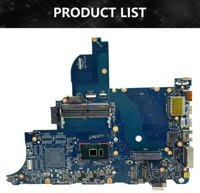 Alt view image 6 of 6 - Model5(DIS V2G I7-6th)
For  Higerformance Mainboard 6050A2723701 Laptop Motherboard Probook 640 G2 650 G2 CPU i3 i5 i7 ed