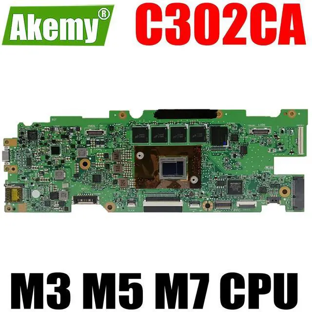 Main image of Model1(UMA M3-6Y30 4GB 32G)
For  C302CA Laptop Motherboard C302C 4405Y C302 M3-6Y30 M7-6Y75  Ideapad Y700-14ISK LA-C951P
