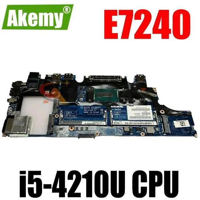 Main image of Model1(UMA I7-4600)
For  Latitude E7240 7240 Laptop Motherboard CN-0K3P5K 0K3P5K I5-4300U LA-9431P SR1ED DDR3 Notebook Mainboard Tested