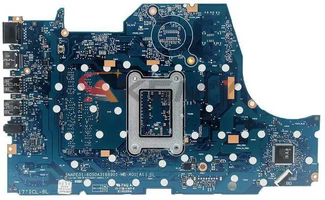 Alt view image 4 of 6 - Model1(UMA I5-1035G1)
For  17-BY Laptop Motherboard 6050A3168901 i3 i5 i7 10th Gen MX330 2G L87450-601 L87451-601 L87453-601 Mainboard ProBook