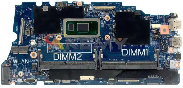 Alt view image 4 of 6 - Model2(UMA I3-10110U)
For  Latitude 3410 3510 Laptop Motherboard 19746-1 0KW9T3 02G2J7 0DT6K3 0PD7RH i3i5i7 10th Notebook Mainboard