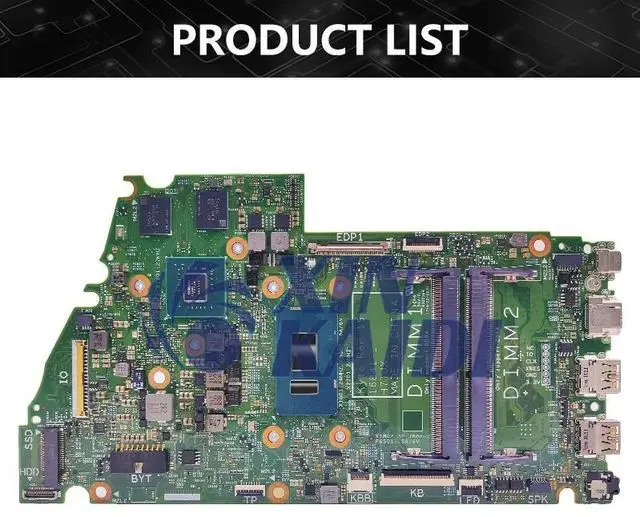Alt view image 4 of 6 - Model3(UMA I5-8250U)
For  X502C X402C F402C Mainboard 16841-1 X402CA X502CA I3 I5 I7 CPU 4G/4G RAM  Inspiron 7570 7573