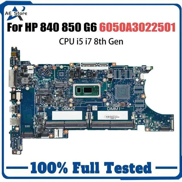 Main image of Model5(UMA I7-8665U)
For  840 G6 850 Laptop Motherboard 6050A3022501 i5 i7 L62757-601 L62760-601 Mainboard Tested EliteBook 840-G6 850-G6