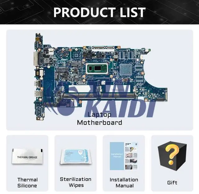 Alt view image 6 of 6 - Model5(UMA I7-8665U)
For  840 G6 850 Laptop Motherboard 6050A3022501 i5 i7 L62757-601 L62760-601 Mainboard Tested EliteBook 840-G6 850-G6