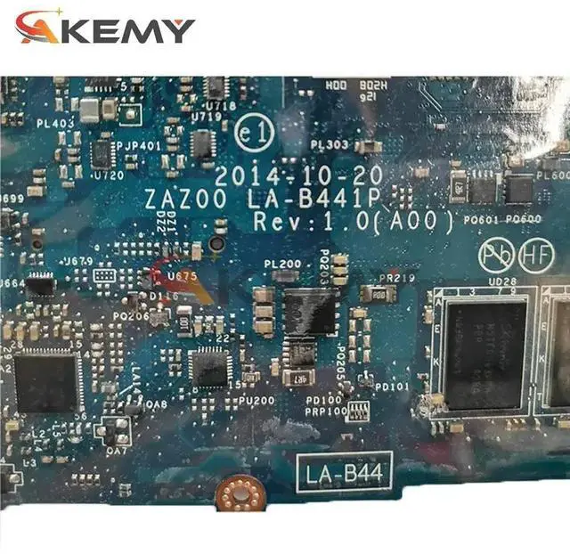 Alt view image 4 of 4 - Model1(UMA i7-5500U)
For  XPS 9343 P54G Notebook Mainboard LA-B441P I5-5200U I7-5500U 4G RAM Laptop Motherboard Full Tested 13