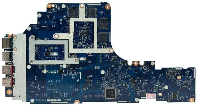 Alt view image 2 of 6 - Model6(GT850 V4G I7 17inch)
For  Thinkpad Y50-70 Motherboard LA-B111P ZIVY2 I7-4720HQ I5-4210H GTX960M N16P-GX-A2 Mainboard DDR3 Test Y50 18796-2