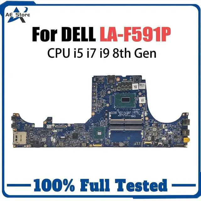 Main image of Model1(UMA I5-8300H)
For  Precision 7530 Laptop Motherboard 02NRRM 0Y0MPW 0XPVX4 0XM3HC LA-F591P i5/i7 i9 8th Gen Notebook Mainboard Tested 15