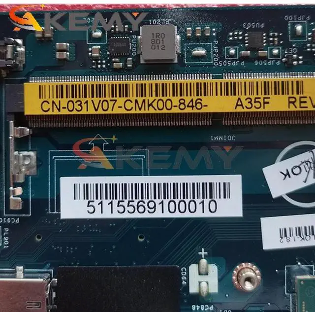 Alt view image 4 of 4 - Model4(UMA I7-7820HQ)
For  X580 X580V X580VN N580VD Motherboard VivoBook NX580V FX580V M580V X580VC X580VE X580VDR X581VD X582VD X580VN Mainboard