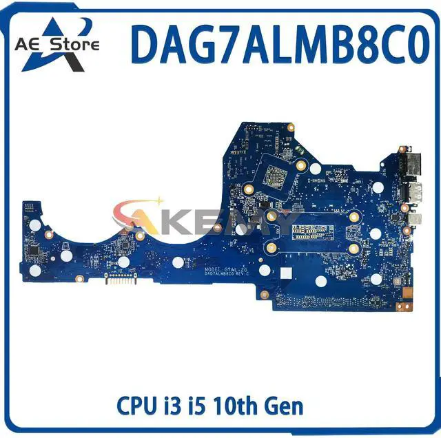 Main image of Model2(UMA I5-1035G1)
For  Pavilion 14-CE Laptop Motherboard DAG7ALMB8C0 i3 i5 10th Gen 940MX 2G L67077-601 L67082-601 Mainboard