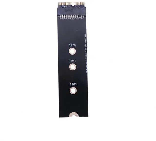 Alt view image 3 of 6 - M2 SSD Adapter M.2 PCIE NVME SSD Converter Card for Apple Macbook Air Pro 2013 2014 2015 2017 Year A1465 A1466 A1398 A1502 A1419