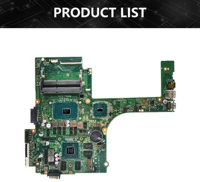 Alt view image 6 of 6 - Model1(I5-6th GTX950M V4G)
For  15-AK Q195 Mainboard DAX1PDMB8E0 i5-6300HQ I7-6700HQ GTX960M 4G 841886-601 Motherboard Full Tested Pavilion