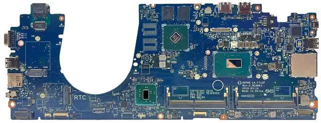 Alt view image 3 of 6 - Model3(DIS I7-8750H)
For  Latitude 15 5591 3530 Motherboard LA-F711P DDP80 0H2V6K 0DMR52 04MVFR 084F85 00H37N I5 I7 Precision LA-F712P