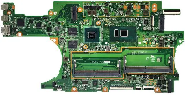 Alt view image 3 of 6 - Model1(I7-7500U 940MX V2G)
For  14-CB Laptop Motherboard L45405-601 L45405-001 DA0P9MB16D1 with SR2 Stream Mainboard