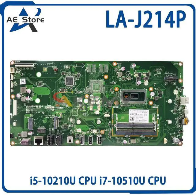 Main image of Model2(UMA I7-10th LA-J214P)
For  Zen AiO 24 A5400 A5400WFB A5400WFC A5400WFD A5400WFAR A5300WFA A5500WFA A5401WFA UM5400WFA LA-J214P A5400WFA Mainboard