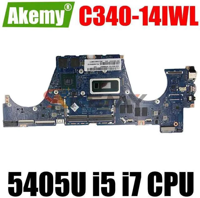 Main image of Model6(UMA i5-8265)
For  C340-14IWL Laptop Motherboard LA-H081P i5-8265U With RAM 5B20S42110 Mainboard IdeaPad FLEX-14IWL S540-14IWL
