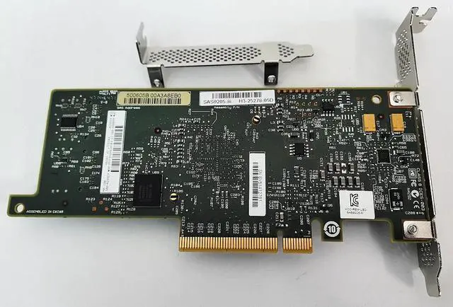 Alt view image 4 of 6 - LSI 9207-8i /  9205-8I 6Gbs SAS HBA P20 IT Mode For ZFS FreeNAS unRAID + 2* SFF-8087 to 4 SATA Cable