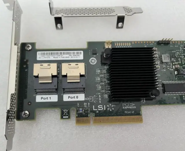 Alt view image 3 of 6 - LSI 9220-8i 6Gbps SAS HBA FW:P20 9211-8i IT Mode ZFS FreeNAS unRAID+ SFF 8087-SATA*2