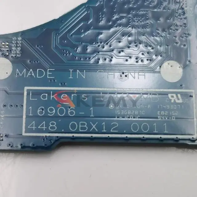 Alt view image 4 of 6 - Model1(UMA I5-8250U 4GB)
For  GM501GS GM501GM MW501GM MW501GS GU501GS Motherboard 16906-1 GU501GM i7-8750H CPU Envy X360 15-BQ 15M-BP Mainboard