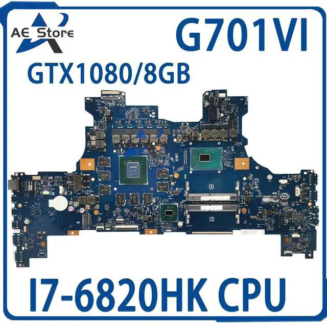 Main image of Model3(I7-7th GTX1080M V8G)
G701VI For  ROG G701 G701V Motherboard G701VIC G701VID G701VIH G701VIK R02 G700VIK G702VIK G701VX G701VL G701VIF G701VIP