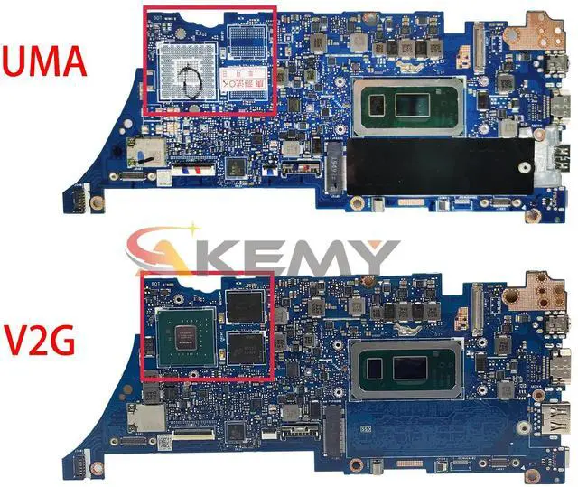 Alt view image 2 of 6 - Model1(UMA i5-8265U 8G)
AE UX434F Motherboard For  UX434FL UX434FA UX334FL UX334FA UX434FLC UX463FL U4600F UX434 Mainboard i5 i7 CPU 8G/16G RAM