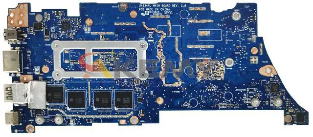 Alt view image 5 of 6 - Model1(UMA i5-8265U 8G)
AE UX434F Motherboard For  UX434FL UX434FA UX334FL UX334FA UX434FLC UX463FL U4600F UX434 Mainboard i5 i7 CPU 8G/16G RAM
